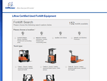 Tablet Screenshot of liftowused.com